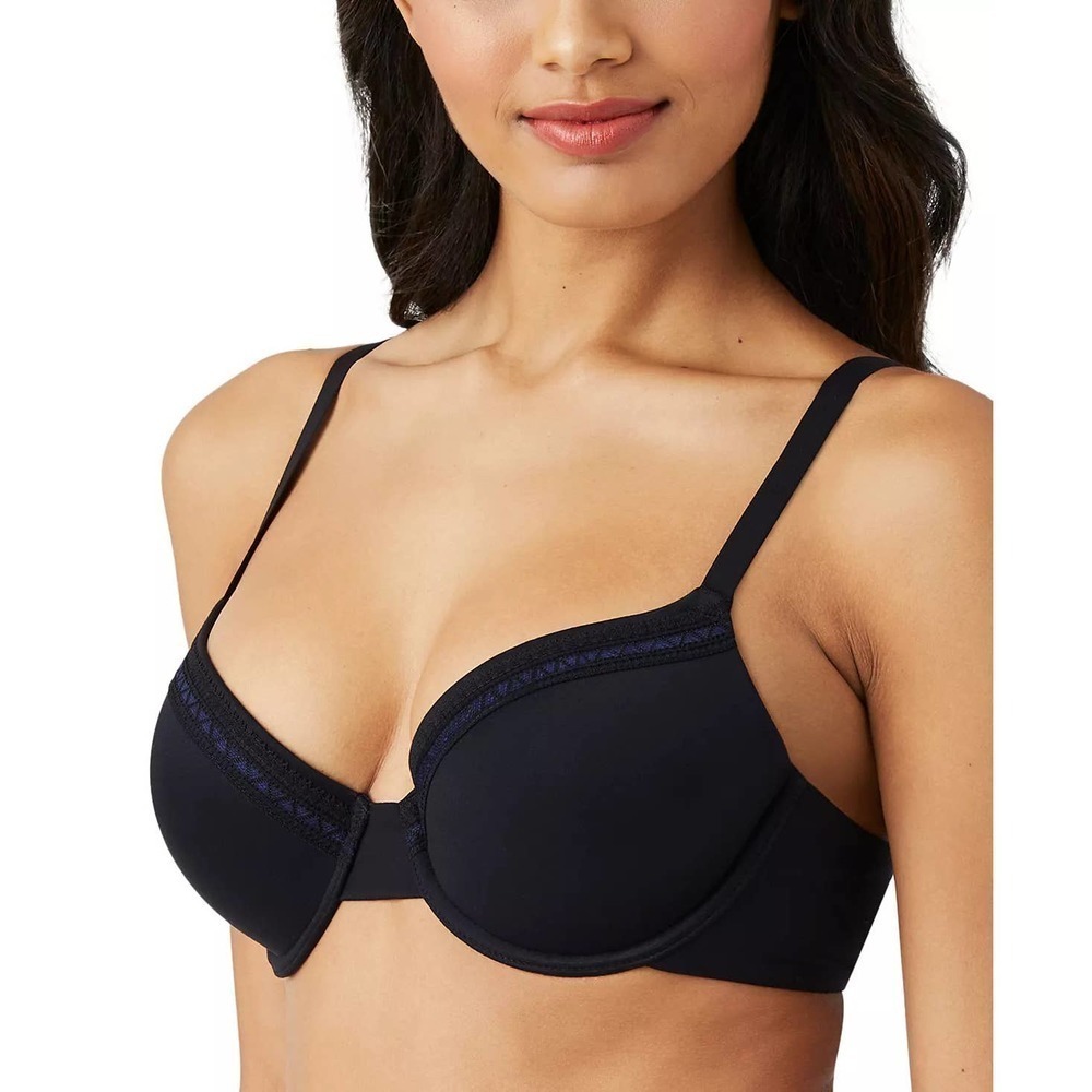 Wacoal Perfect Primer Underwire T-Shirt Bra Black Women's Size 32DD NWT
